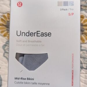 Lululemon Underease Mid-Rise Bikini Trio